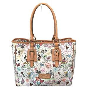 Dooney & Bourke Disney Sketch Large Tote Excellent Condition